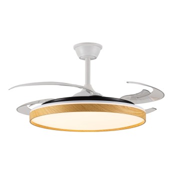 Cristal Record-Ανεμιστήρας οροφής Panam L LED 80W 8000Lm ΚΩΔ.-85-021-90-000