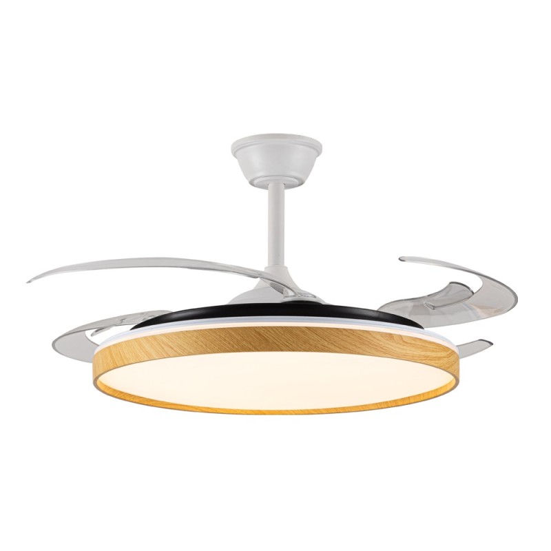 Cristal Record-Ανεμιστήρας οροφής Panam L LED 80W 8000Lm ΚΩΔ.-85-021-90-000