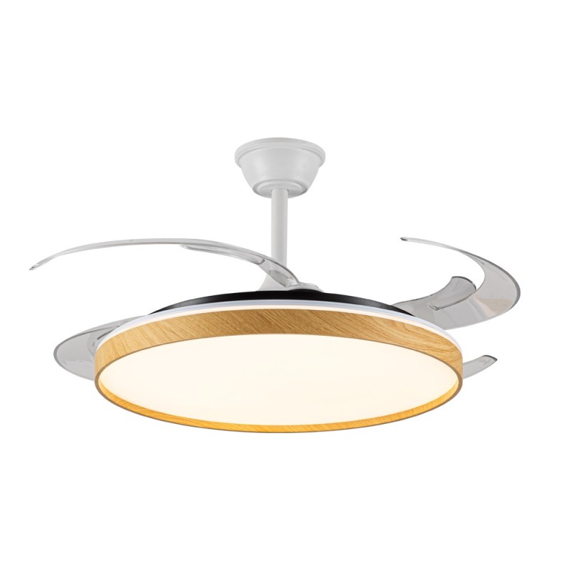 Cristal Record-Ανεμιστήρας οροφής Panam L LED 80W 8000Lm ΚΩΔ.-85-021-90-000