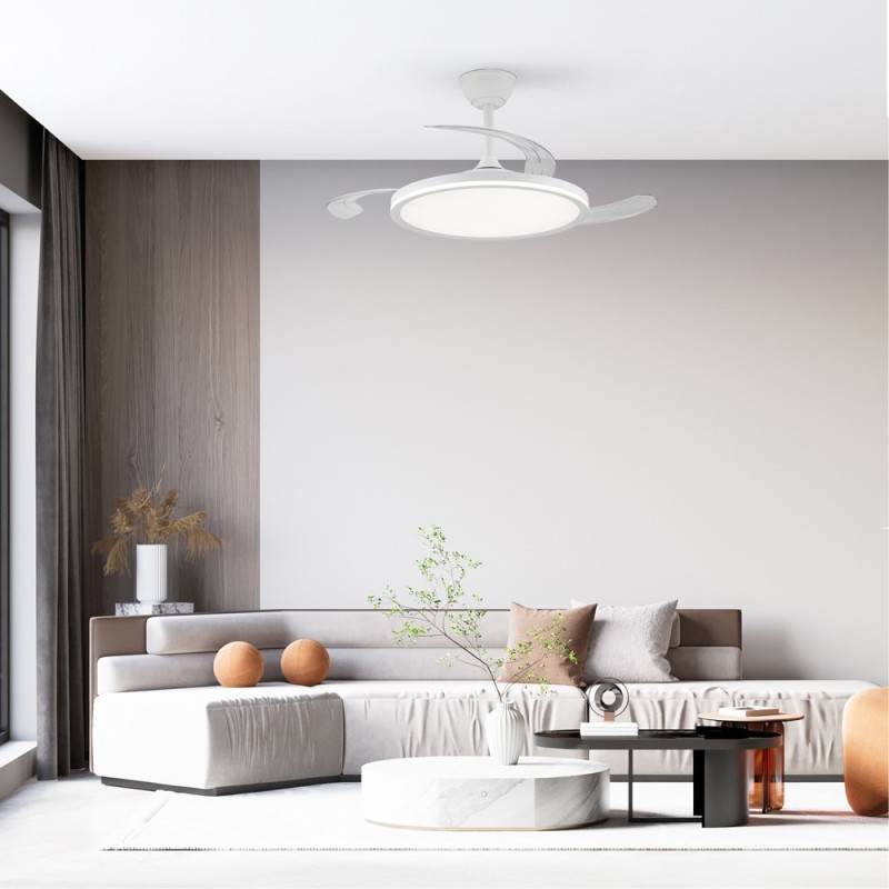 Cristal Record-Ανεμιστήρας οροφής Astor LED 45+9W ΚΩΔ.-85-456-75-000