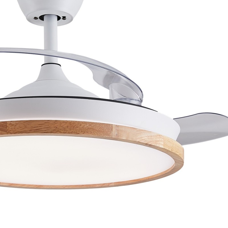 Cristal Record-Ανεμιστήρας οροφής Chief White LED 36W ΚΩΔ.-85-095-36-102