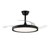 Cristal Record-Ανεμιστήρας οροφής Polaris Μαύρο LED 43W ΚΩΔ.-85-455-54-180