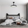 Cristal Record-Ανεμιστήρας οροφής Polaris Μαύρο LED 43W ΚΩΔ.-85-455-54-180