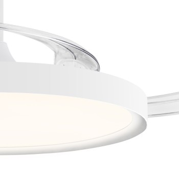 Cristal Record-Ανεμιστήρας οροφής Polaris Λευκός LED 43W ΚΩΔ.-85-455-54-000