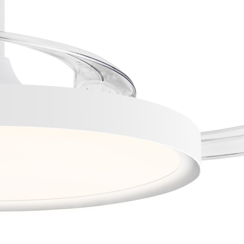 Cristal Record-Ανεμιστήρας οροφής Polaris Λευκός LED 43W ΚΩΔ.-85-455-54-000