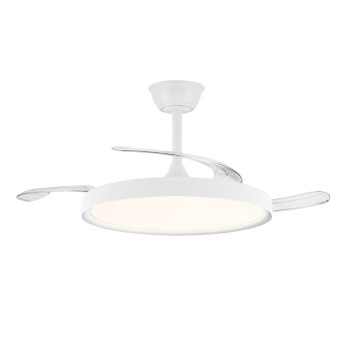 Cristal Record-Ανεμιστήρας οροφής Polaris Λευκός LED 43W ΚΩΔ.-85-455-54-000