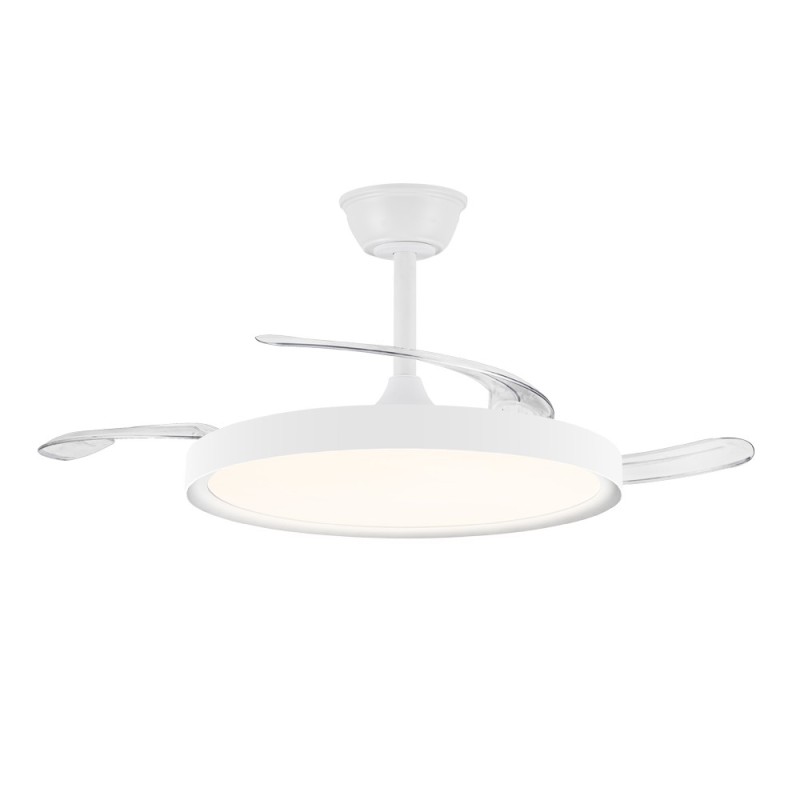 Cristal Record-Ανεμιστήρας οροφής Polaris Λευκός LED 43W ΚΩΔ.-85-455-54-000