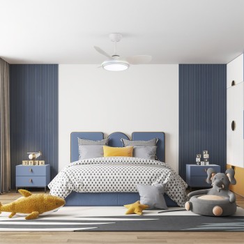 Cristal Record-Ανεμιστήρας οροφής Stel TL Mini LED ΚΩΔ.-85-458-36-100