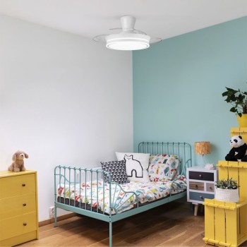 Cristal Record-Ανεμιστήρας οροφής Supereco Long Mini  LED 39W ΚΩΔ.-85-069-09-000