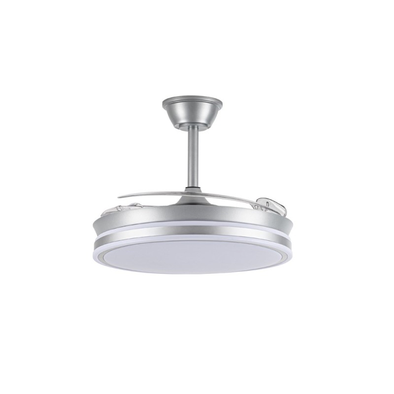 Cristal Record-Ανεμιστήρας οροφής Evo Silver LED 72W ΚΩΔ.-85-075-72-281
