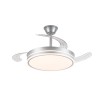 Cristal Record-Ανεμιστήρας οροφής Evo Silver LED 72W ΚΩΔ.-85-075-72-281