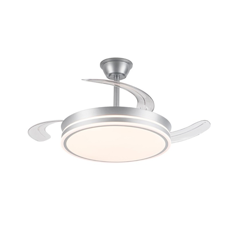 Cristal Record-Ανεμιστήρας οροφής Evo Silver LED 72W ΚΩΔ.-85-075-72-281