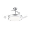 Cristal Record-Ανεμιστήρας οροφής Evo Silver LED 72W ΚΩΔ.-85-075-72-281