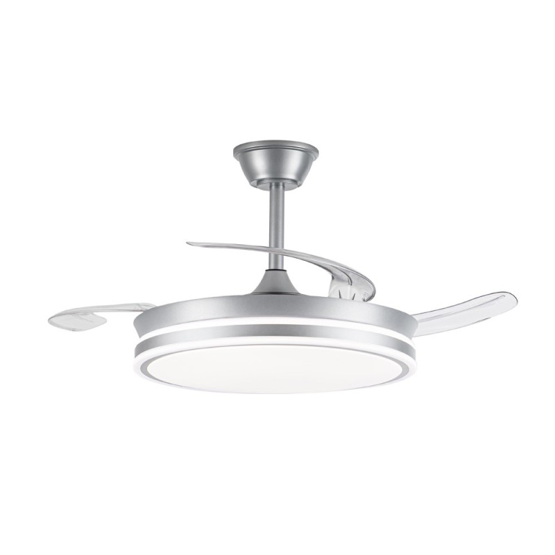 Cristal Record-Ανεμιστήρας οροφής Evo Silver LED 72W ΚΩΔ.-85-075-72-281