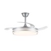 Cristal Record-Ανεμιστήρας οροφής Evo Silver LED 72W ΚΩΔ.-85-075-72-281