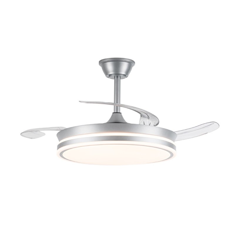 Cristal Record-Ανεμιστήρας οροφής Evo Silver LED 72W ΚΩΔ.-85-075-72-281