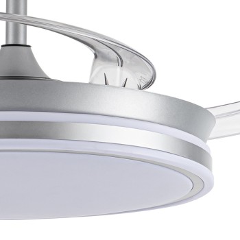 Cristal Record-Ανεμιστήρας οροφής Evo Silver LED 72W ΚΩΔ.-85-075-72-281