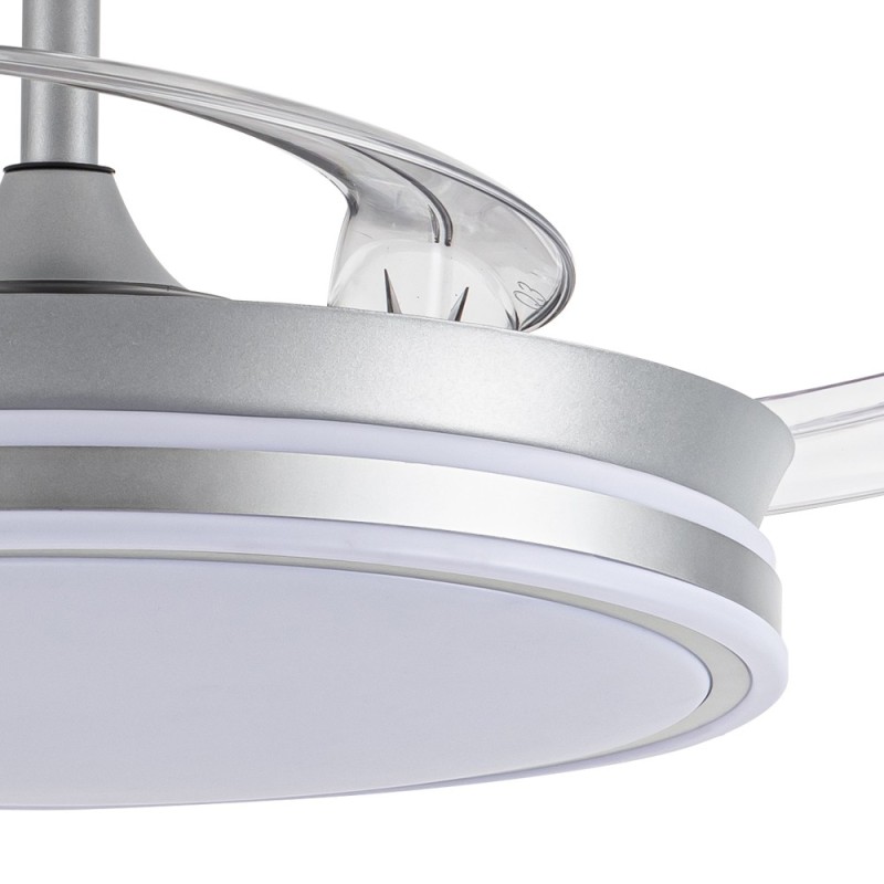 Cristal Record-Ανεμιστήρας οροφής Evo Silver LED 72W ΚΩΔ.-85-075-72-281