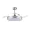 Cristal Record-Ανεμιστήρας οροφής Evo Silver LED 72W ΚΩΔ.-85-075-72-281