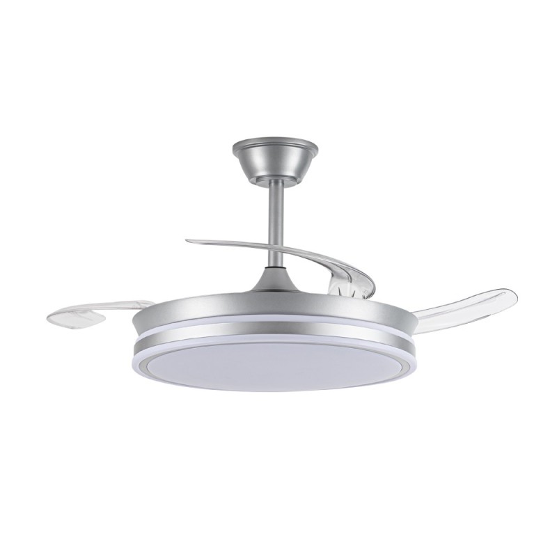 Cristal Record-Ανεμιστήρας οροφής Evo Silver LED 72W ΚΩΔ.-85-075-72-281