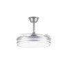 Cristal Record-Ανεμιστήρας οροφής Evo Silver LED 72W ΚΩΔ.-85-075-72-281