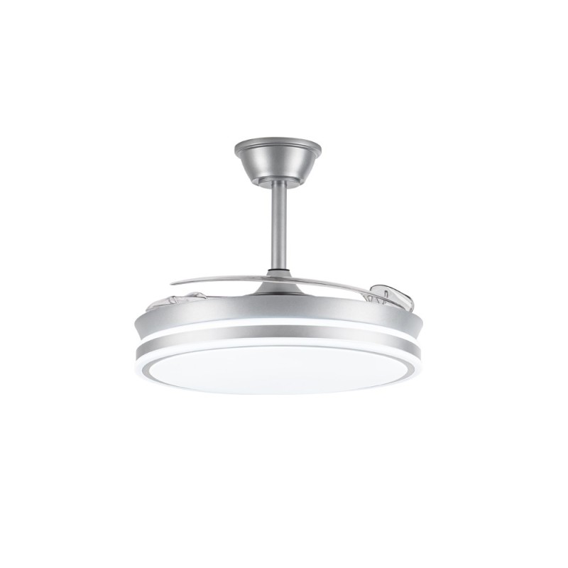 Cristal Record-Ανεμιστήρας οροφής Evo Silver LED 72W ΚΩΔ.-85-075-72-281