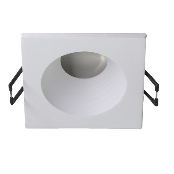 Recessed Square White 70mm 1xGU10 PAR11