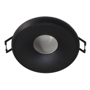 Recessed Round Black 77mm 1xGU10 PAR11