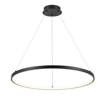 Cristal Record-Tiamis Κρεμαστό Φωτιστικό 52W LED 3000K, μαύρο