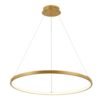 Cristal Record-Tiamis Κρεμαστό Φωτιστικό 52W LED 3000K, σε χρυσό χρώμα