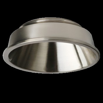 Bulb adapter for recessed Fit 50 Chrome matt