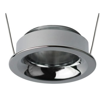 Fit 35 Chrome Fixed Round Recessed Light