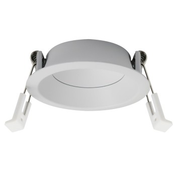 Fit 62 Round Fixed Recessed Light White