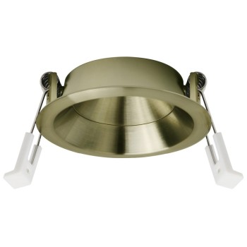 Fit 75 Nickel Matt fixed round recessed light