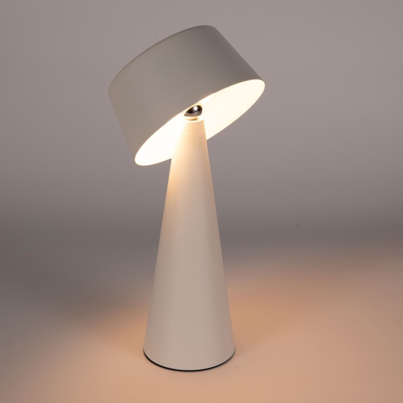 Allua White 3W 280Lm LED Table Lamp. 2700K IP44