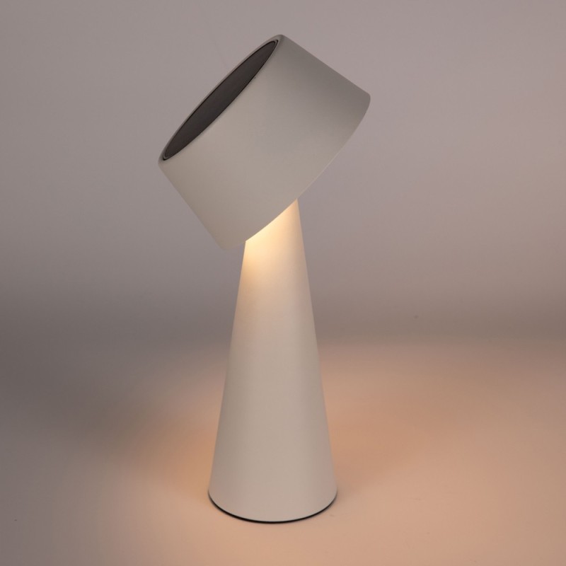 Allua White 3W 280Lm LED Table Lamp. 2700K IP44