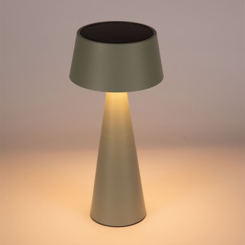 Allua Green 3W 280Lm LED Table Lamp. 2700K IP44