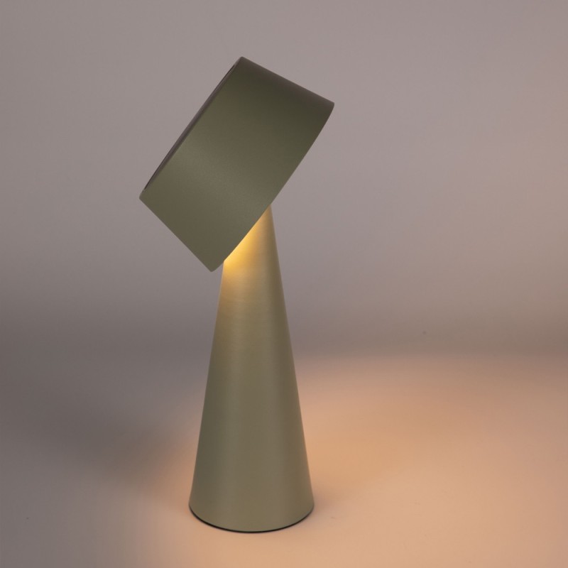 Allua Green 3W 280Lm LED Table Lamp. 2700K IP44