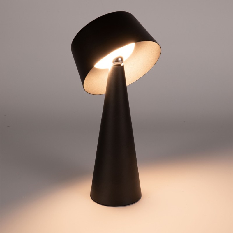 Allua Black 3W 280Lm LED Table Lamp. 2700K IP44