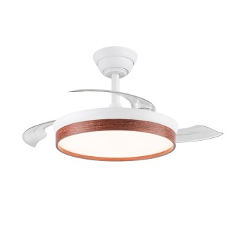 Cristal Record-Paneco Mini Cherry Tree αναδιπλούμενος ανεμιστήρας LED με λεπίδα, 39W 4290Lm CCT Dim