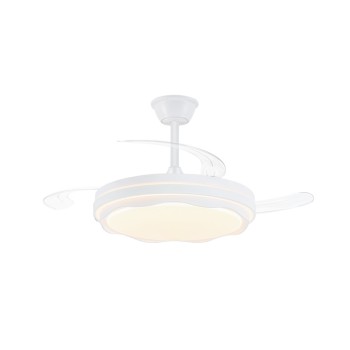 Cristal Record-Prius Evo Ανεμιστήρας οροφής  LED 60W 6600Lm CCT λευκός