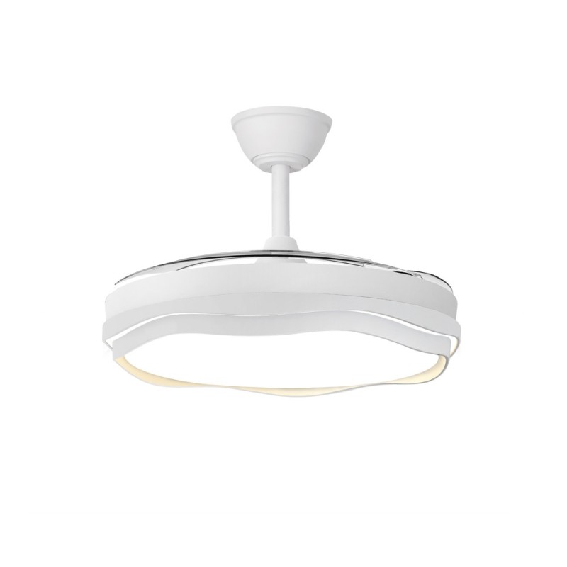 Cristal Record-Prius Evo Ανεμιστήρας οροφής  LED 60W 6600Lm CCT λευκός