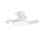 Cristal Record-Creta Ανεμιστήρας Οροφής LED 34W 3740Lm CCT Πτυσσόμενες Λεπίδες