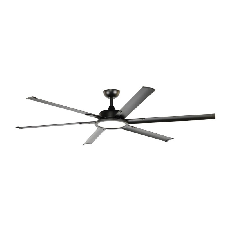 Cristal Record-Ecoro White Ανεμιστήρας Οροφής LED 48W 5280Lm CCT Dim