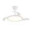 Cristal Record-Rexus RGB Ανεμιστήρας Οροφής LED 24+7W 2975Lm CCT