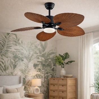Cristal Record-Palmar Ανεμιστήρας οροφής 20W 2200Lm CCT Dim LED