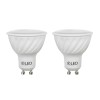 Pack of 2 GU10 COB 6.2W 620Lm 3000K