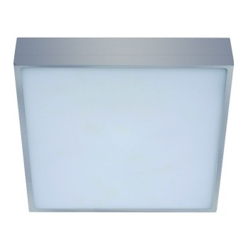 Cristal Record-Prim Φωτιστικό Οροφής LED 24W, Ασημί