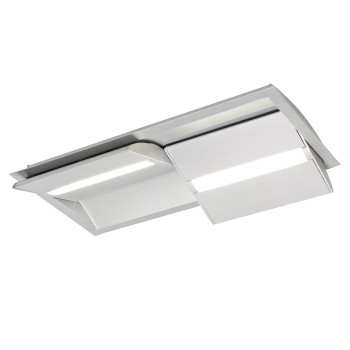 Cristal Record-Wanda Διπλό Εντοιχιζόμενο Φωτιστικό LED 20W, Λευκό