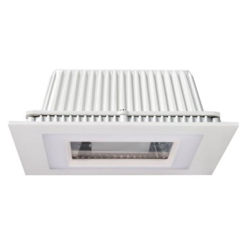 Combi LED Downlight 12+12W Square